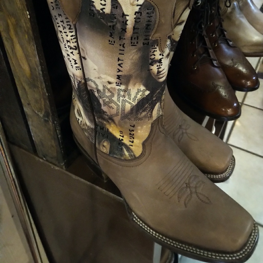Leather Cowgirl Boots